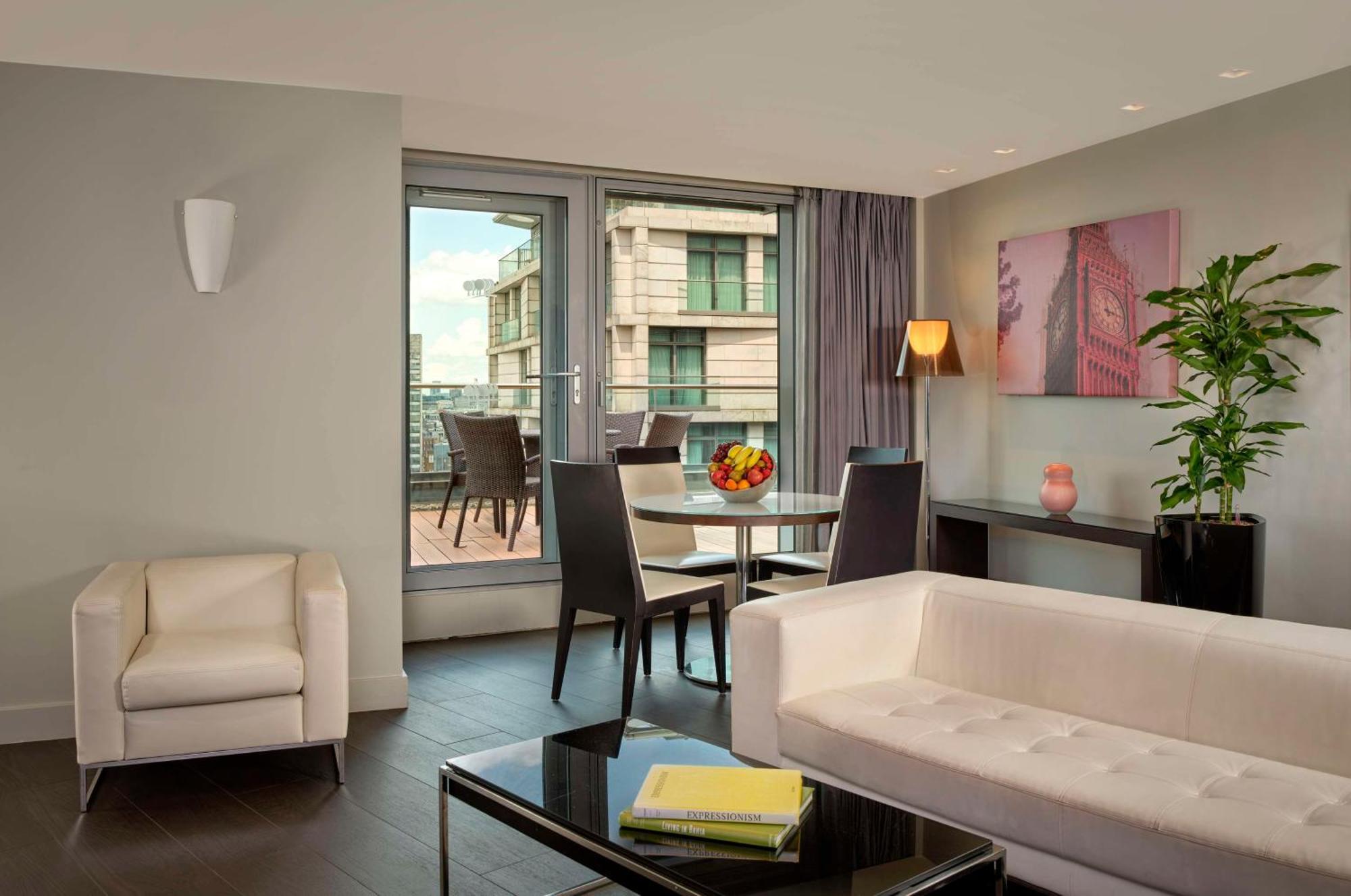 Suite med 2 soverom og terrasse (3 voksne)